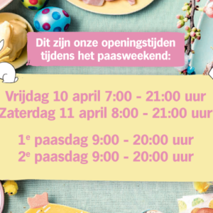 Openingstijden Pasen