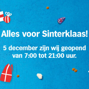 Openingstijden Sinterklaas