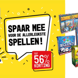 Goliath spellen spaaractie is verlengd