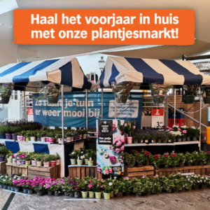 Plantjesmarkt t/m zondag 2 mei 2021