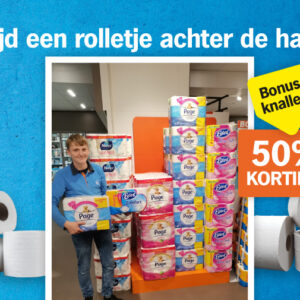 Toiletpapier aanbieding