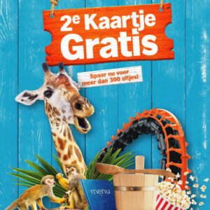 Spaar voor een 2e kaartje gratis!