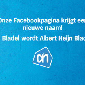 Onze Facebookpagina krijgt een nieuwe naam!