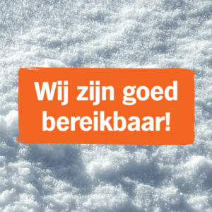 Sniederspassage gewoon bereikbaar!