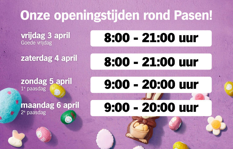 AH openingstijden Pasen