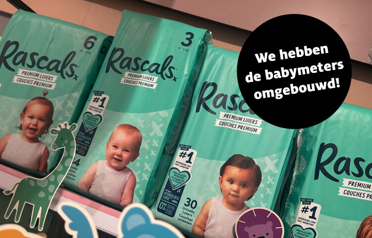 De babymeters zijn omgebouwd!
