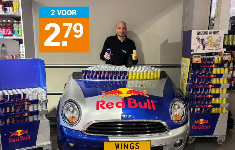 Red Bull geeft je vleugels!