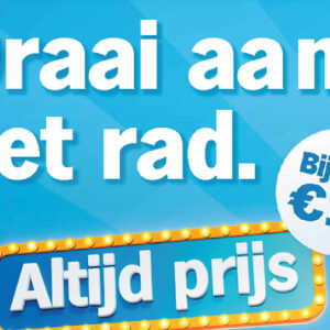 Het prijzenrad!