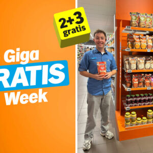 Giga Gratis Week: Vul de voorraadkast aan